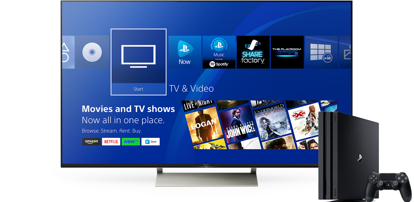 watch iTunes movies on PS4