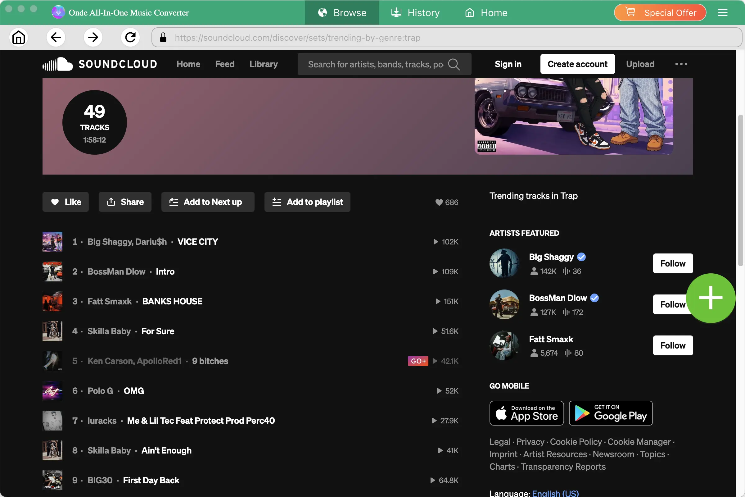 SoundCloud Converter