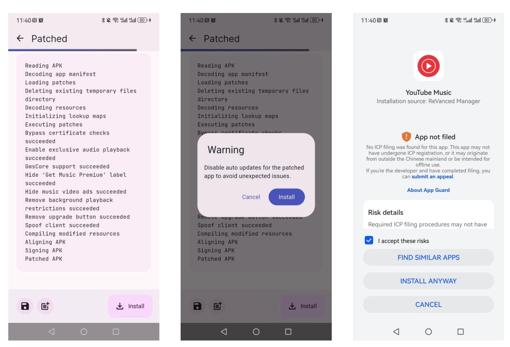 YouTube Music Revanced
